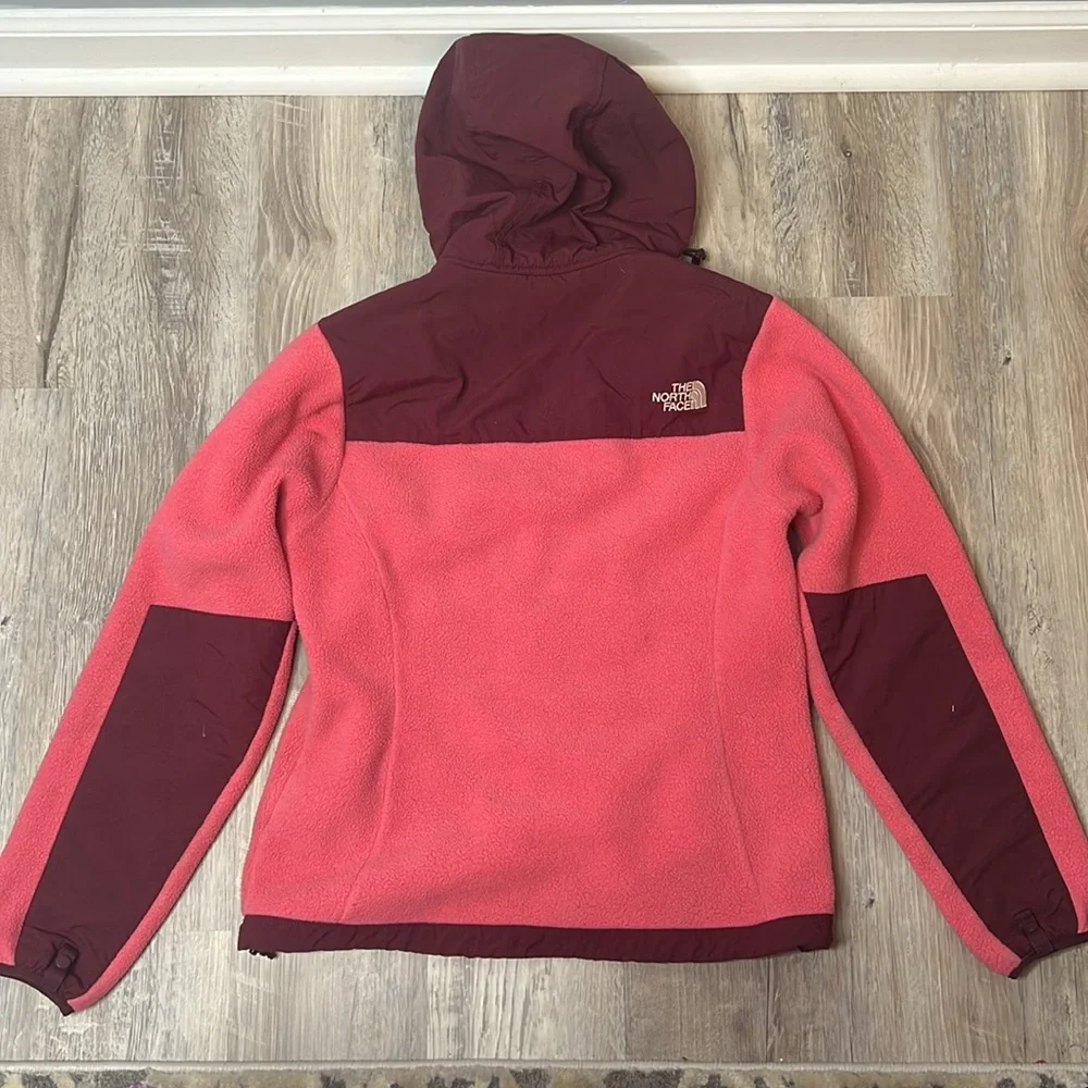 The North Face Womens Extra Small Denali Jacket Pink Maroon - Picture 8 of 11